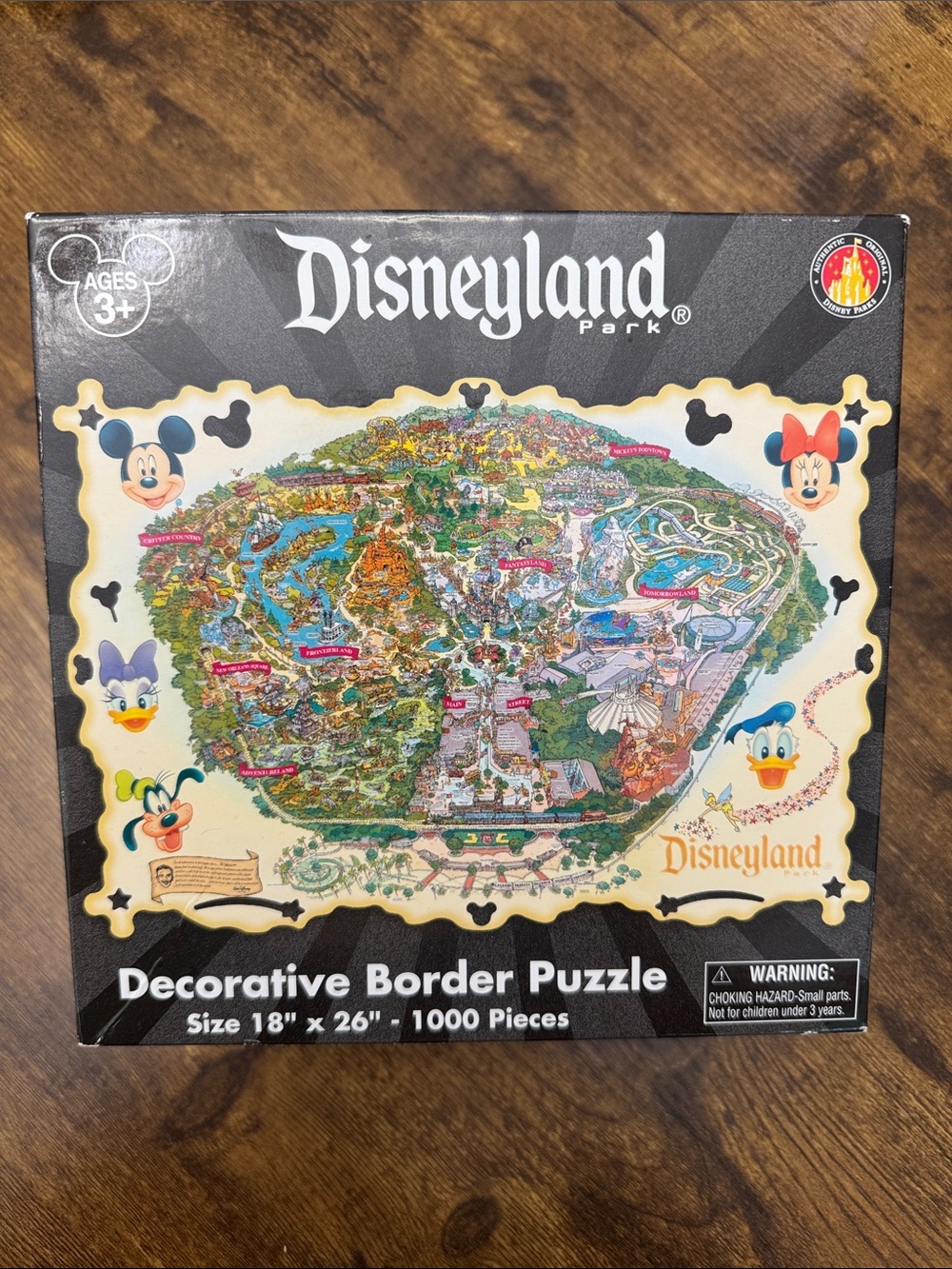 Vintage Disney Decorative Border Puzzle 90s-2000s